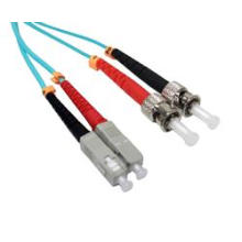 Fiber Patch Cables, Sc to St Duplex, 50/125, Om3